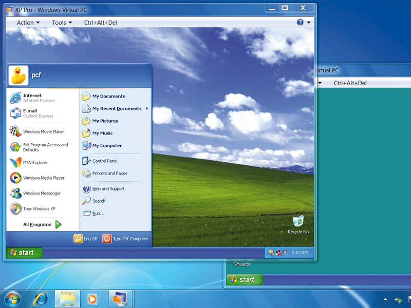 windows xp emulator for windows 7